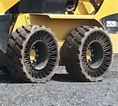 no air skid steer tires|michelin's airless tires for sale.